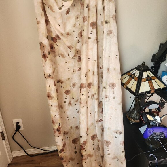 Linen warm washed Casaluna shower curtain - Picture 3 of 6